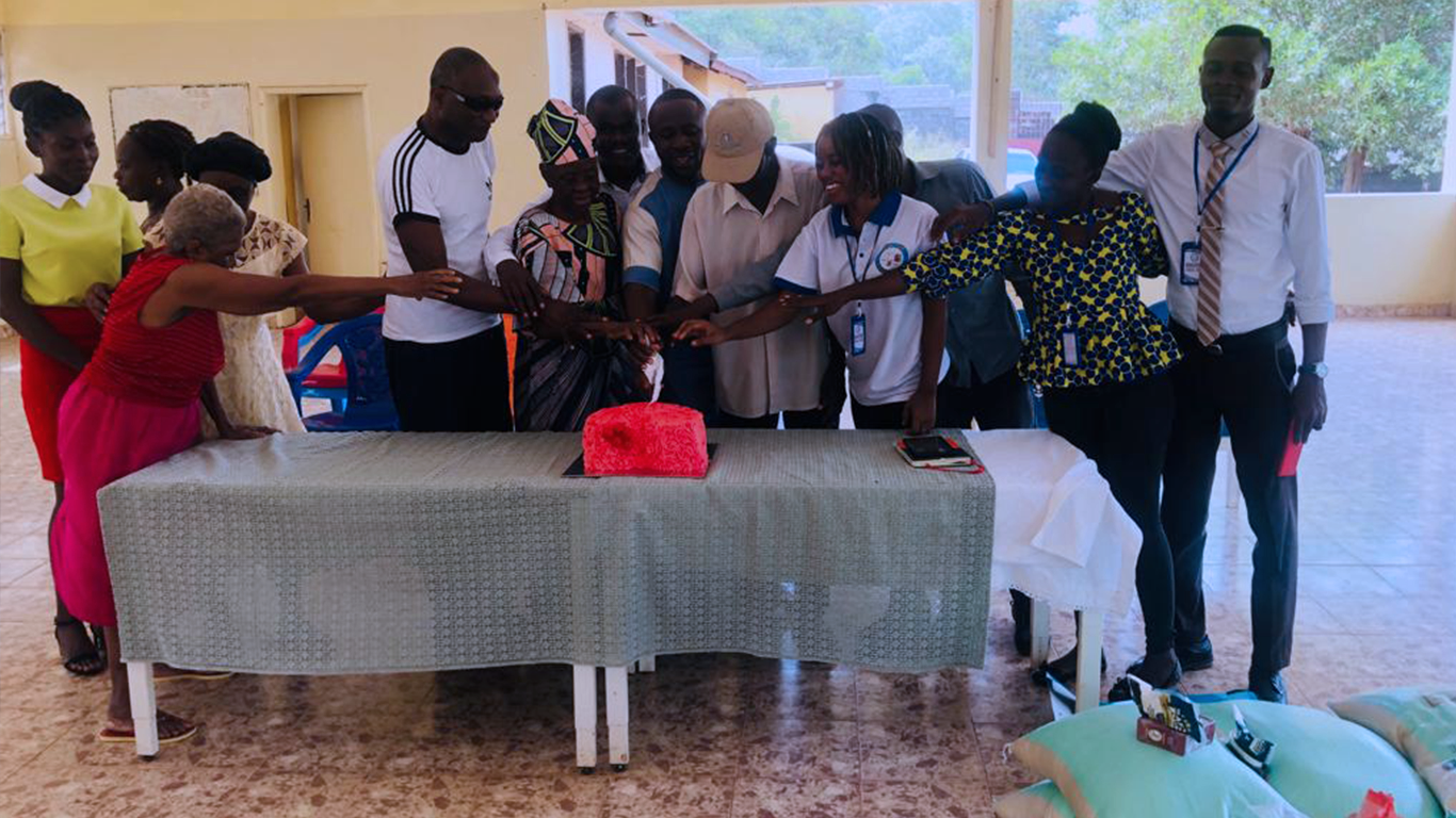 VALENTINE'S DAY WITH ORPHANS AND THE AGED